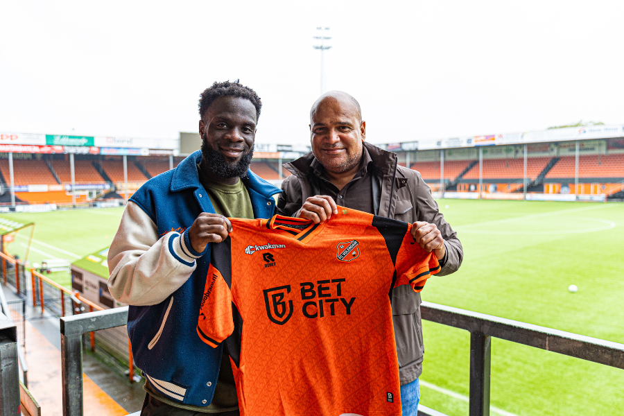 FC Volendam en Elvis Manu uit elkaar na vermeende dreiging