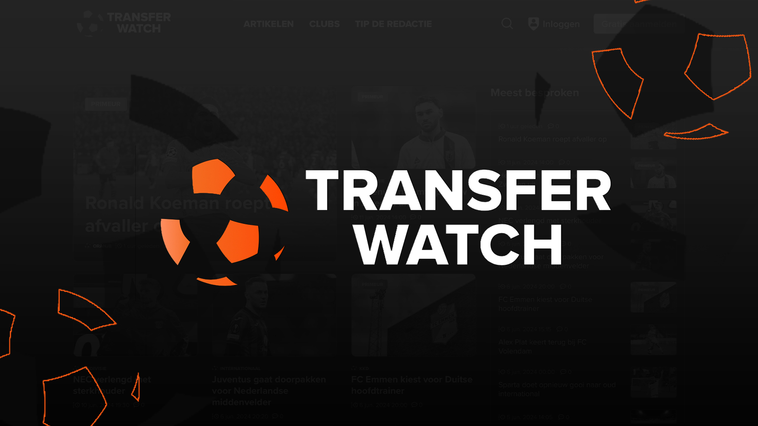 Transferwatch Online Now zonder slogan