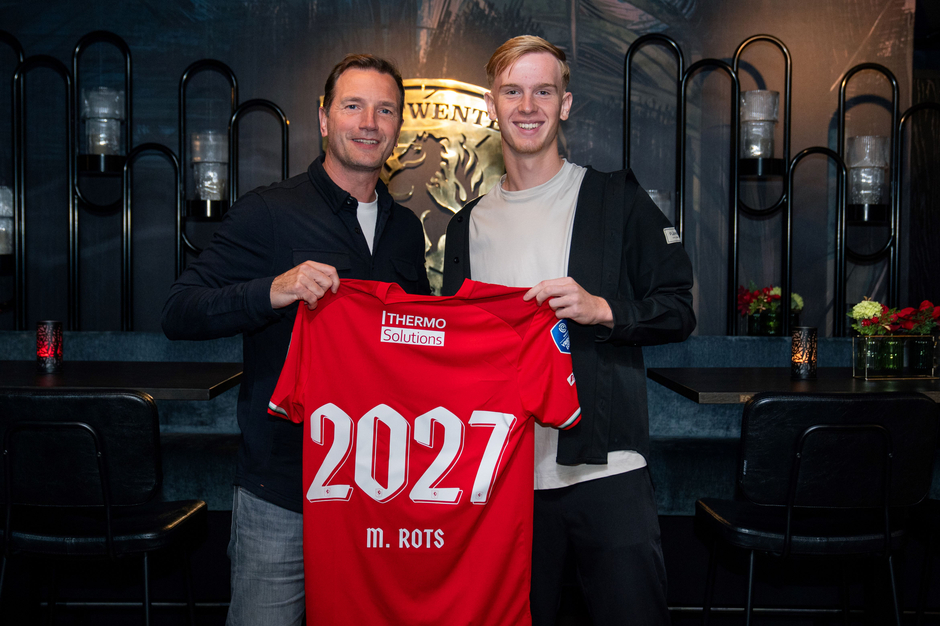 Mats Rots verlengt contract bij FC Twente